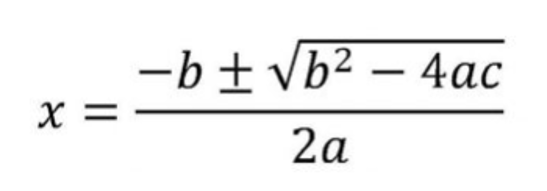 ABC formule wiskunde